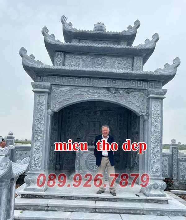 Miếu thờ đá-Mẫu am thờ ngoài trời bằng đá bán bình đinh - am thờ đá